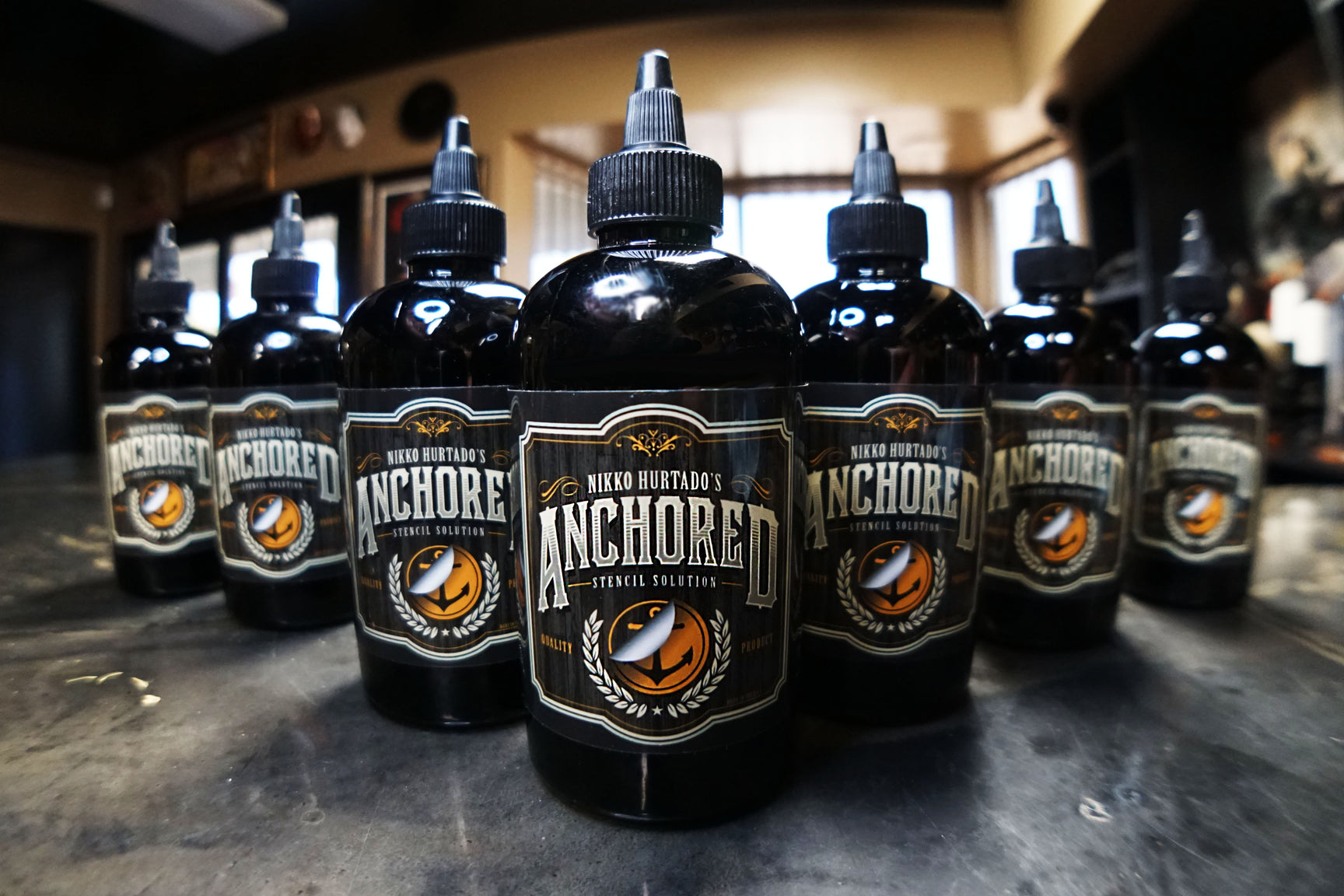 Anchored by Nikko Tattoo Stencil Solution